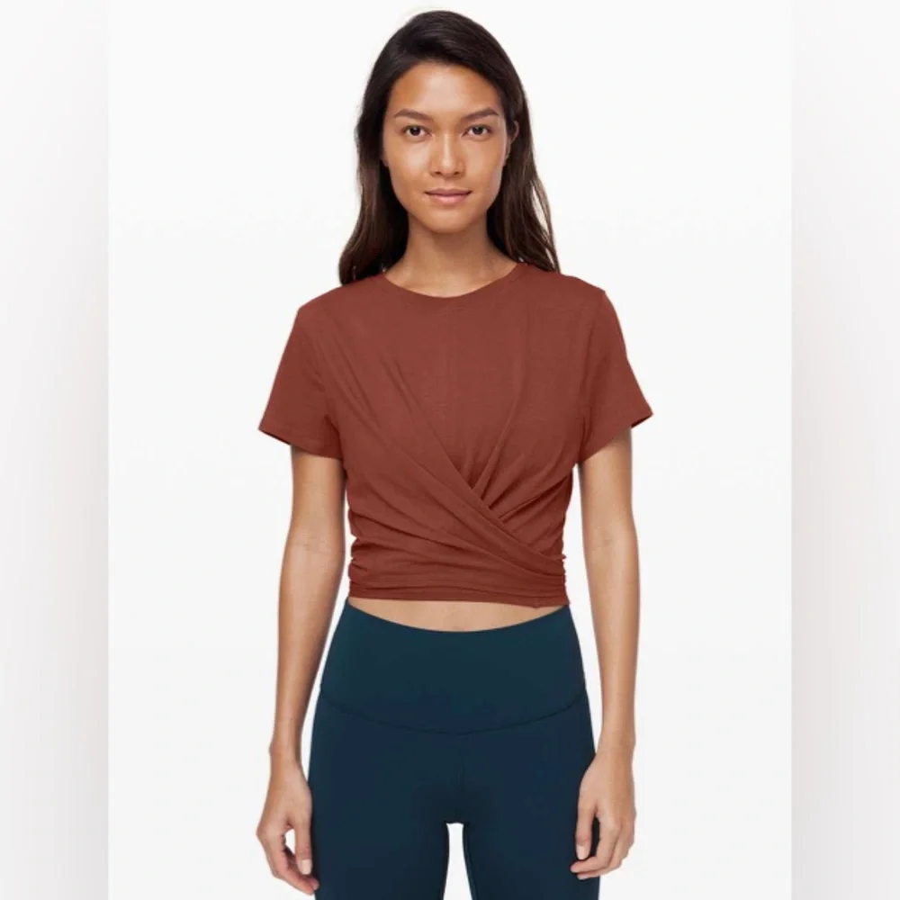 Lululemon Time To Restore Short Sleeve Rustic Clay - Picture 7 of 7